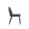 Manhattan Comfort Estelle Dining Chair in Pebble and Black DC042-PE - alternate 6
